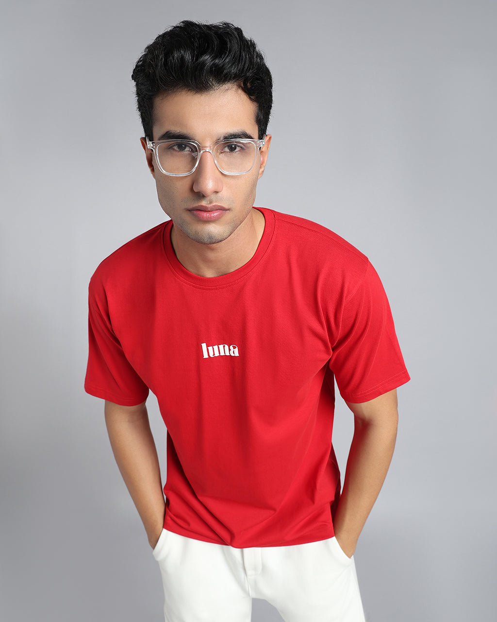 SoulFly - Bold Red Oversized Graphic T-shirt