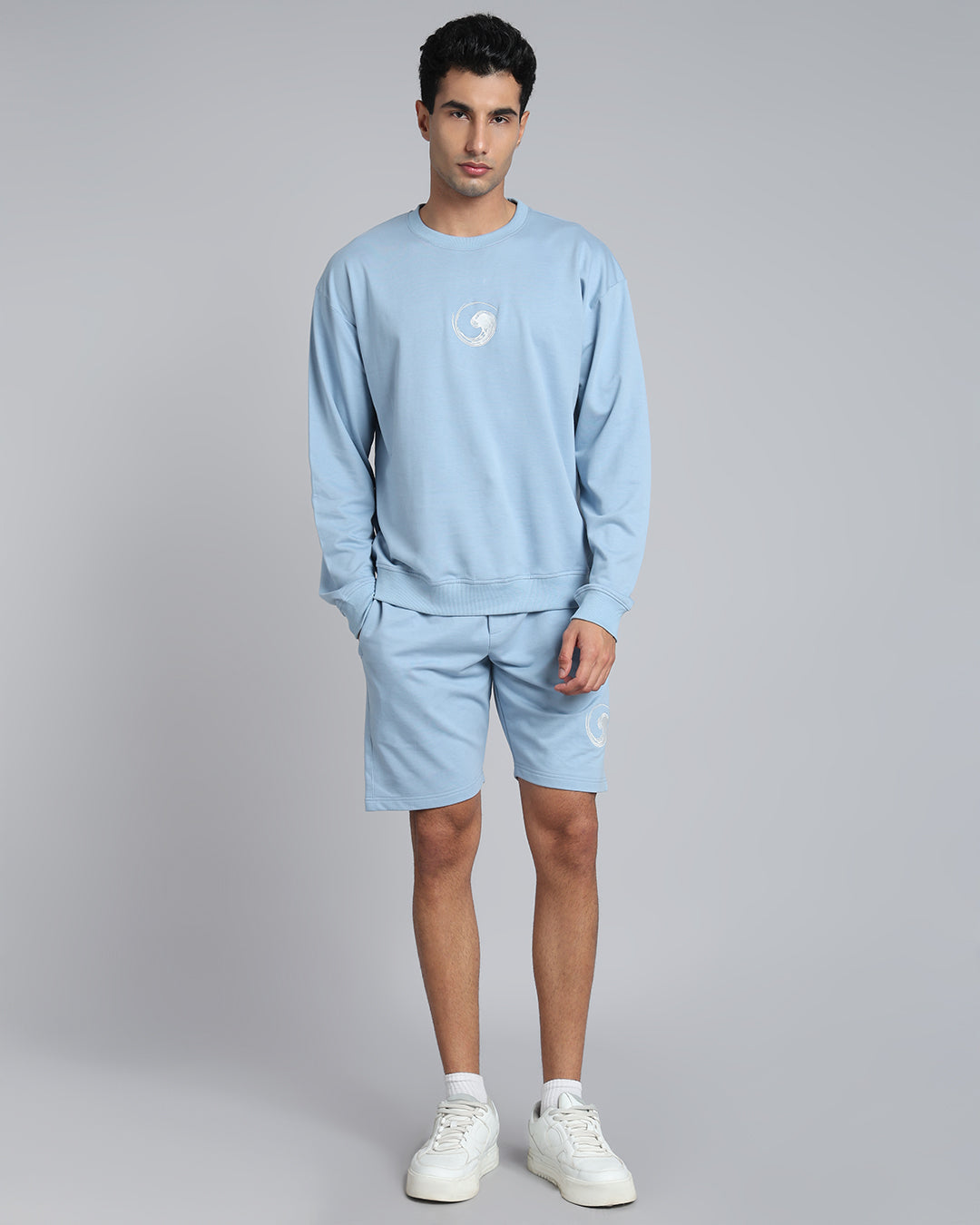 Little by Little - Powder Blue Shorts