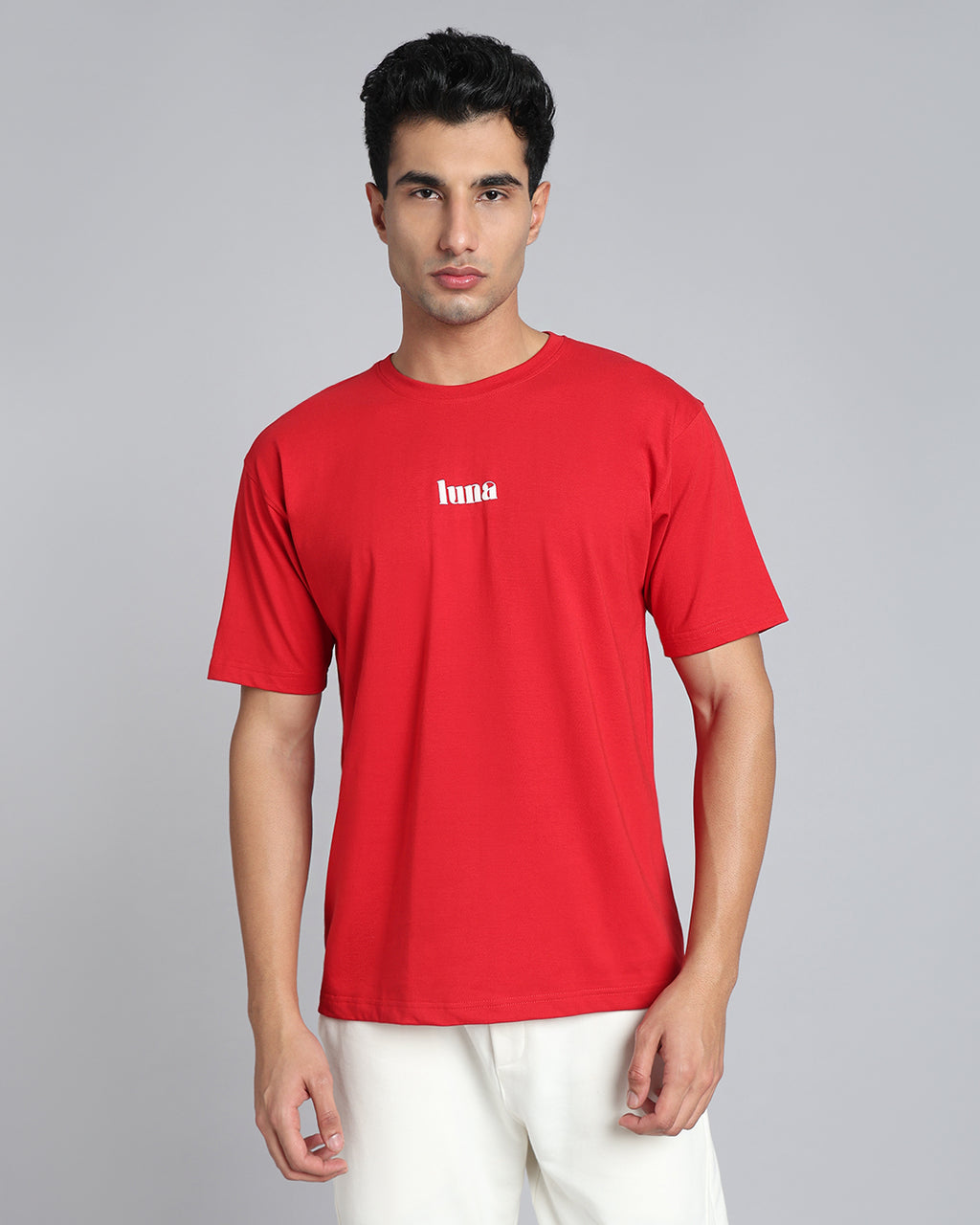 SoulFly - Bold Red Oversized Graphic T-shirt