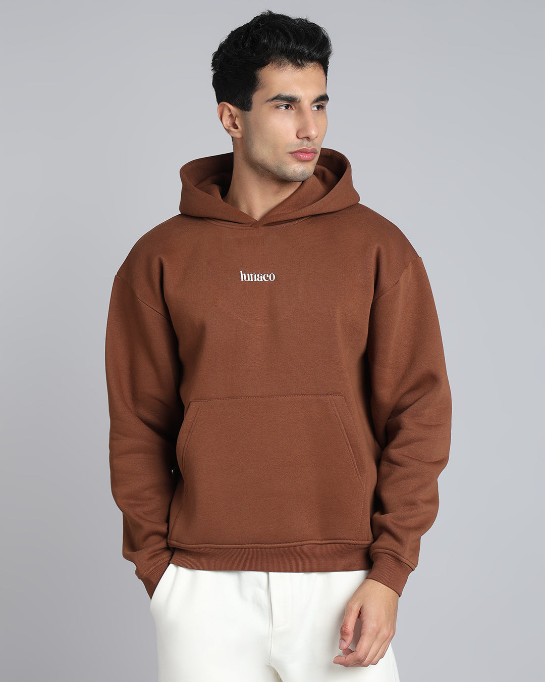 In motion - Illustrated Sports Graphic Oversized Hoodie