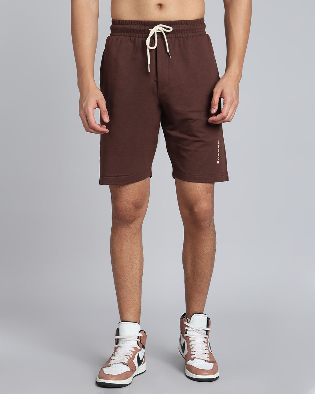 Relaxed Fit Coffee Shorts
