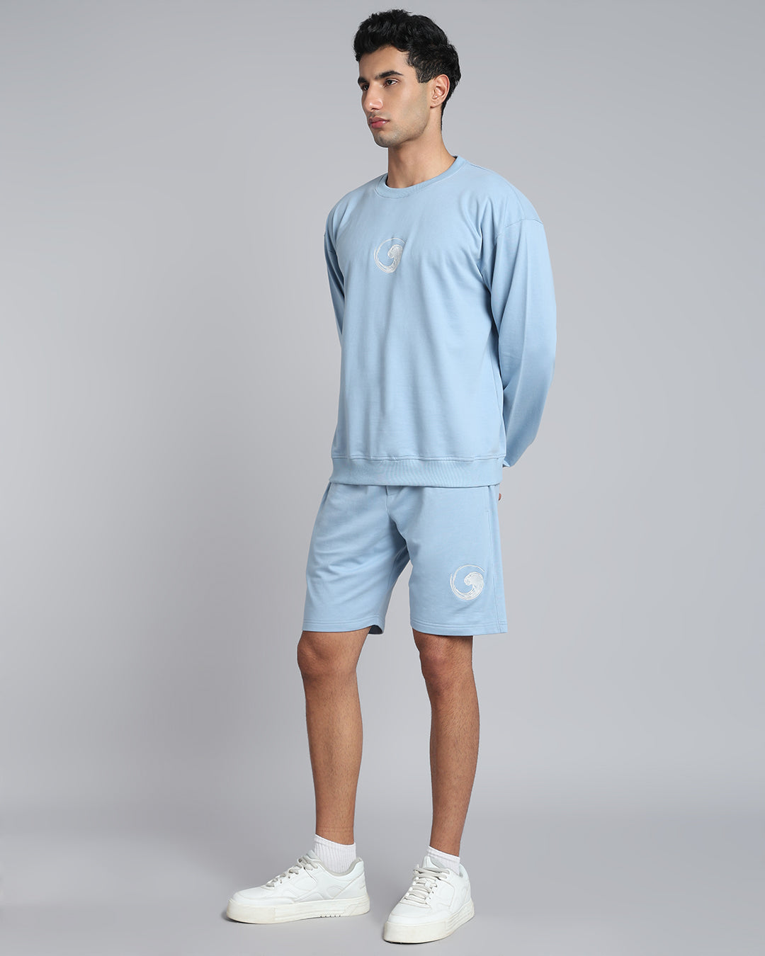 Little by Little - Powder Blue Shorts