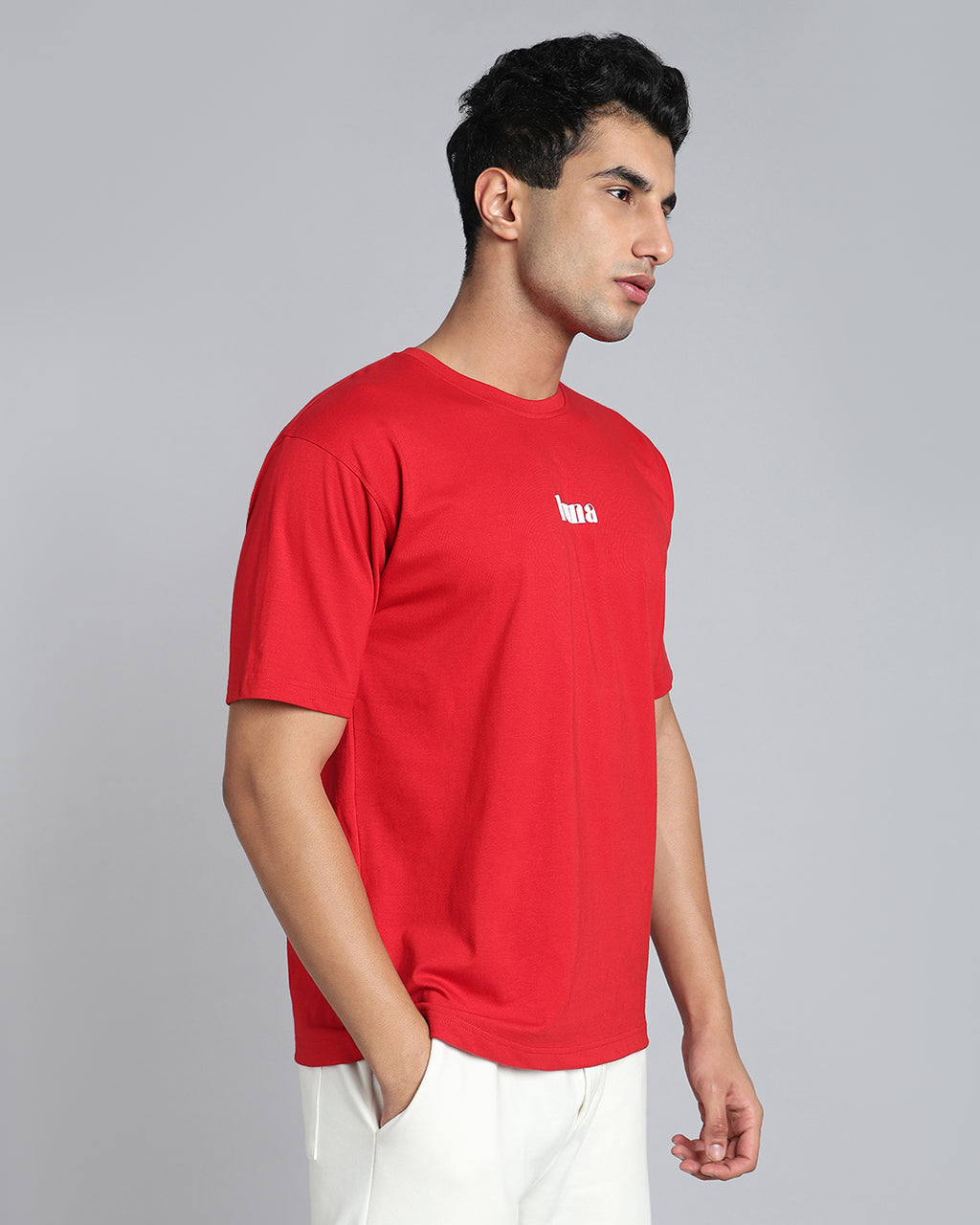 SoulFly - Bold Red Oversized Graphic T-shirt