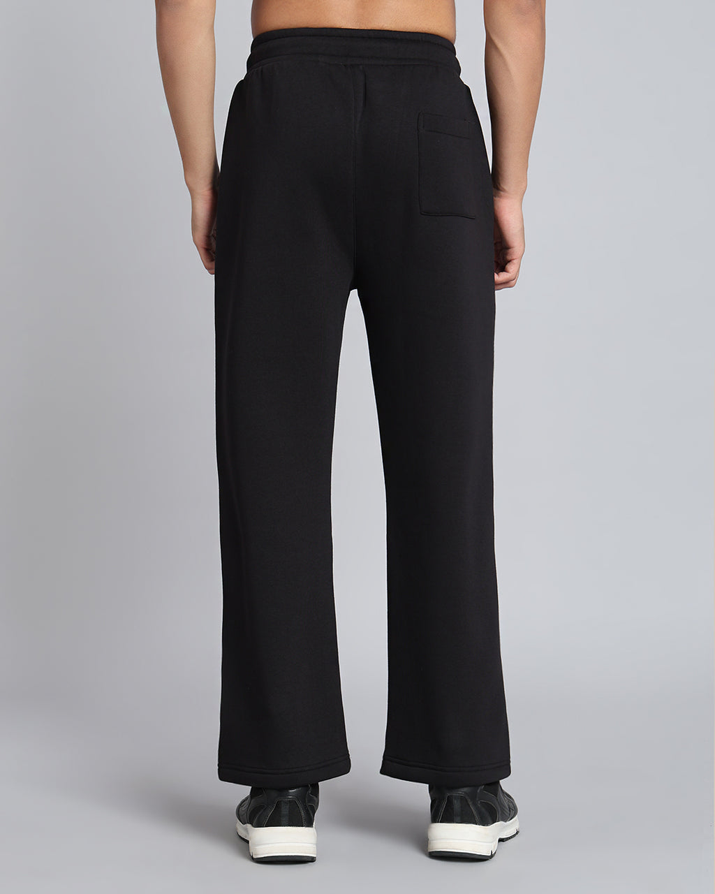 Relaxed Fit Black Pants