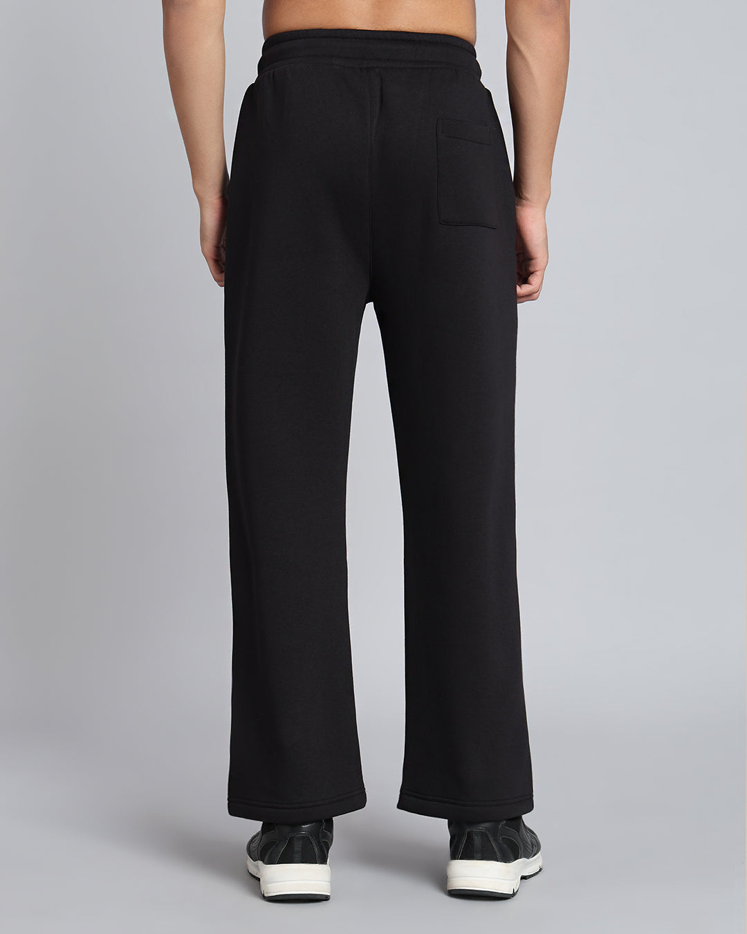 Relaxed Fit Black Pants