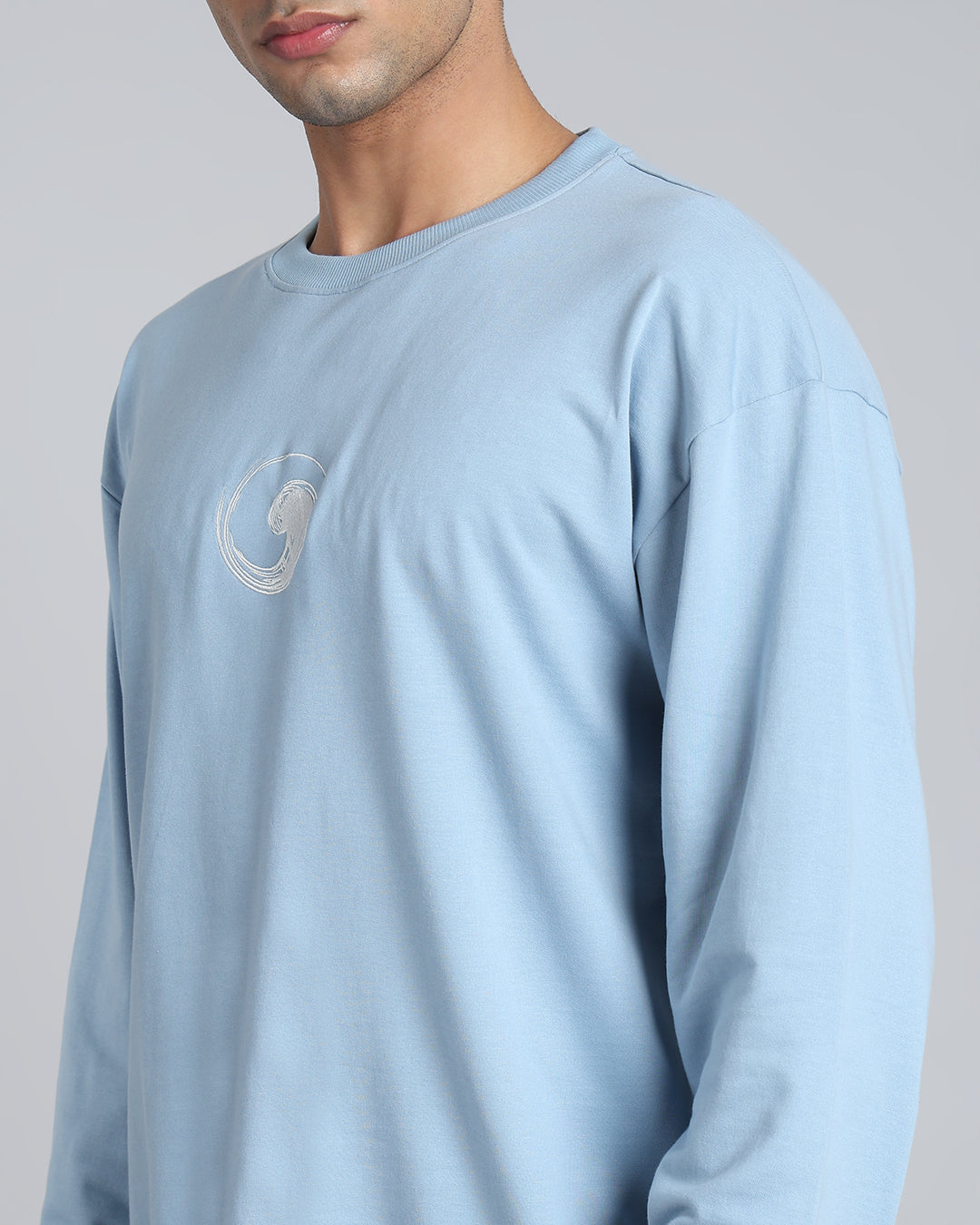 Little by Little - Powder Blue Sweatshirt