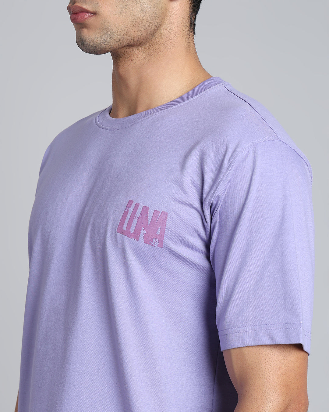 Pirate Hunter - Lavender Oversized Graphic T-shirt