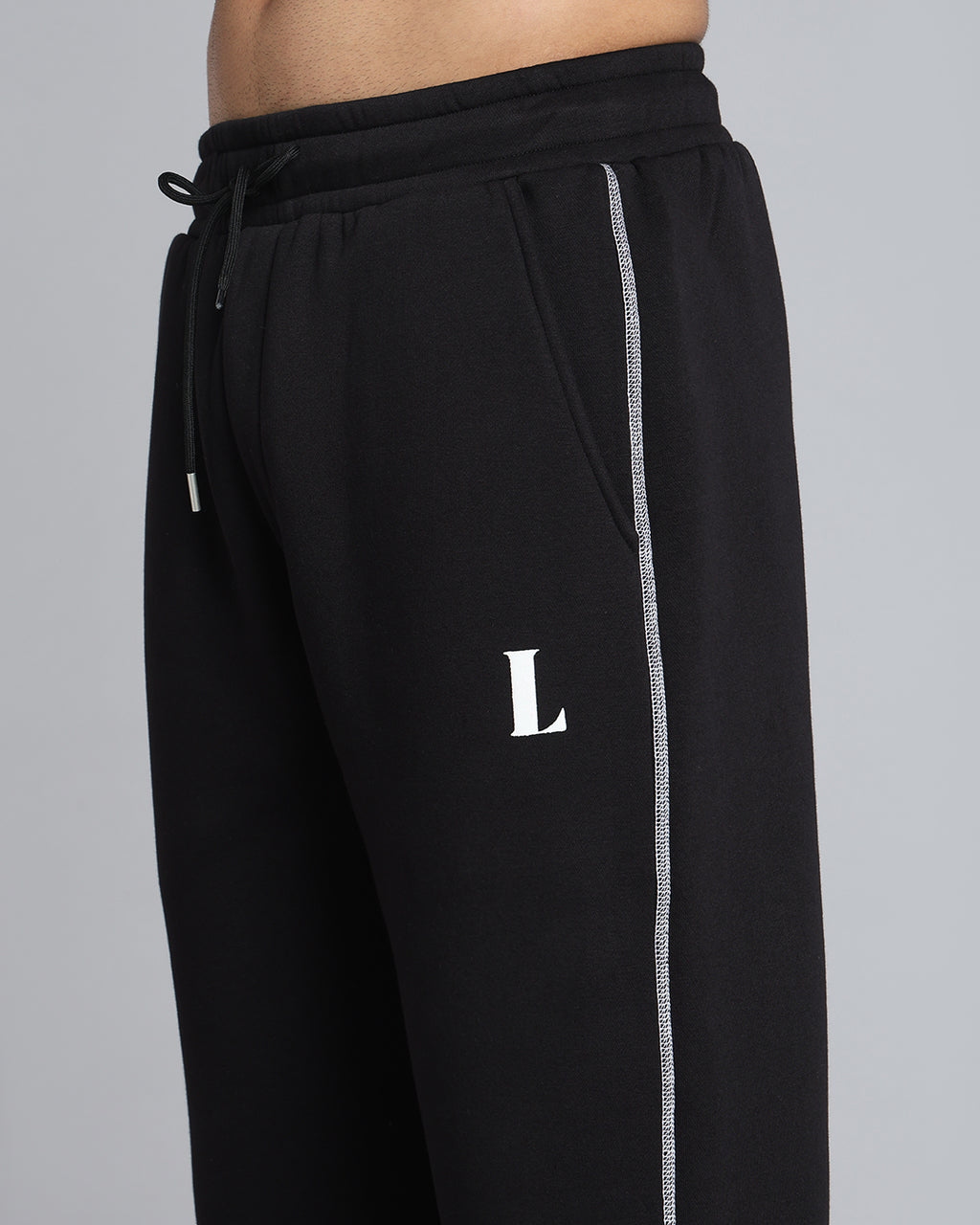 Relaxed Fit Black Pants