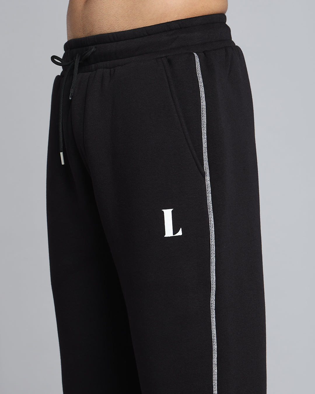 Relaxed Fit Black Pants