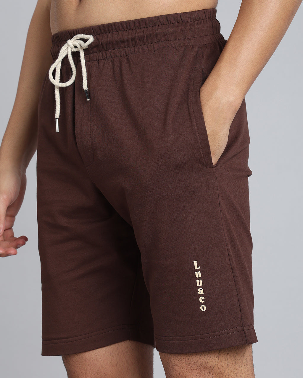 Relaxed Fit Coffee Shorts