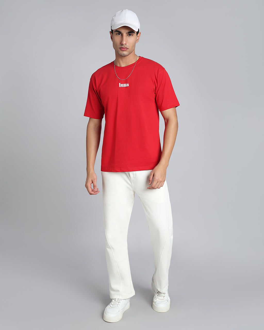 SoulFly - Bold Red Oversized Graphic T-shirt