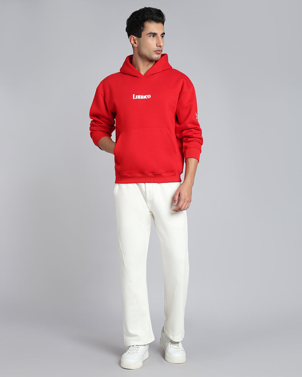 Embrace Becoming – Bold Red Hoodie