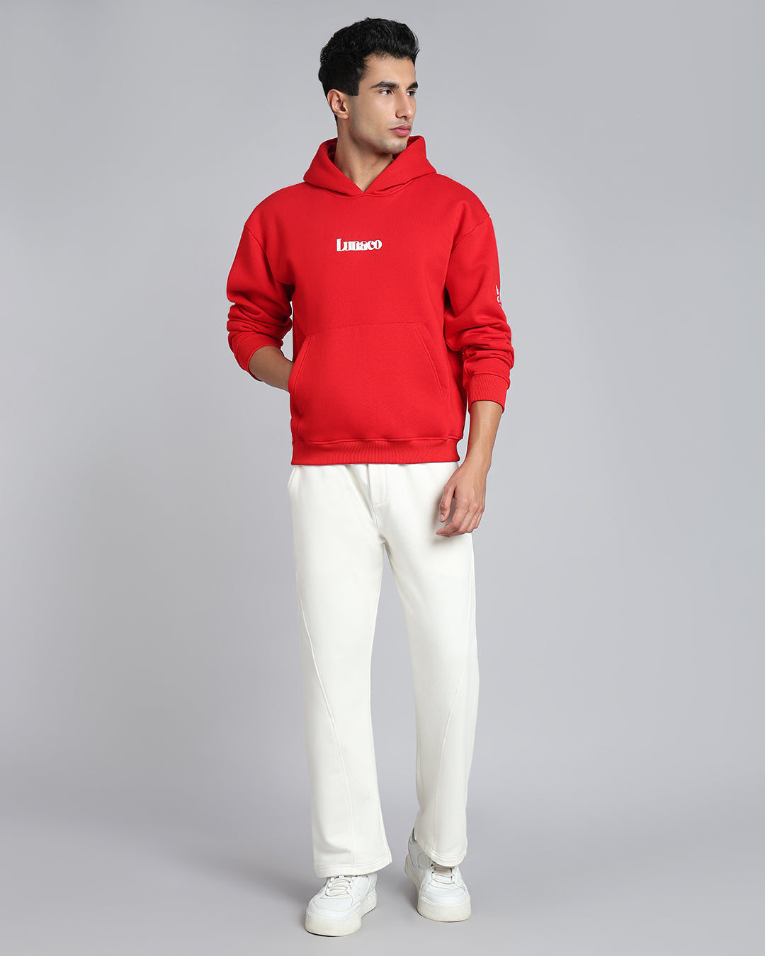 Embrace Becoming – Bold Red Hoodie