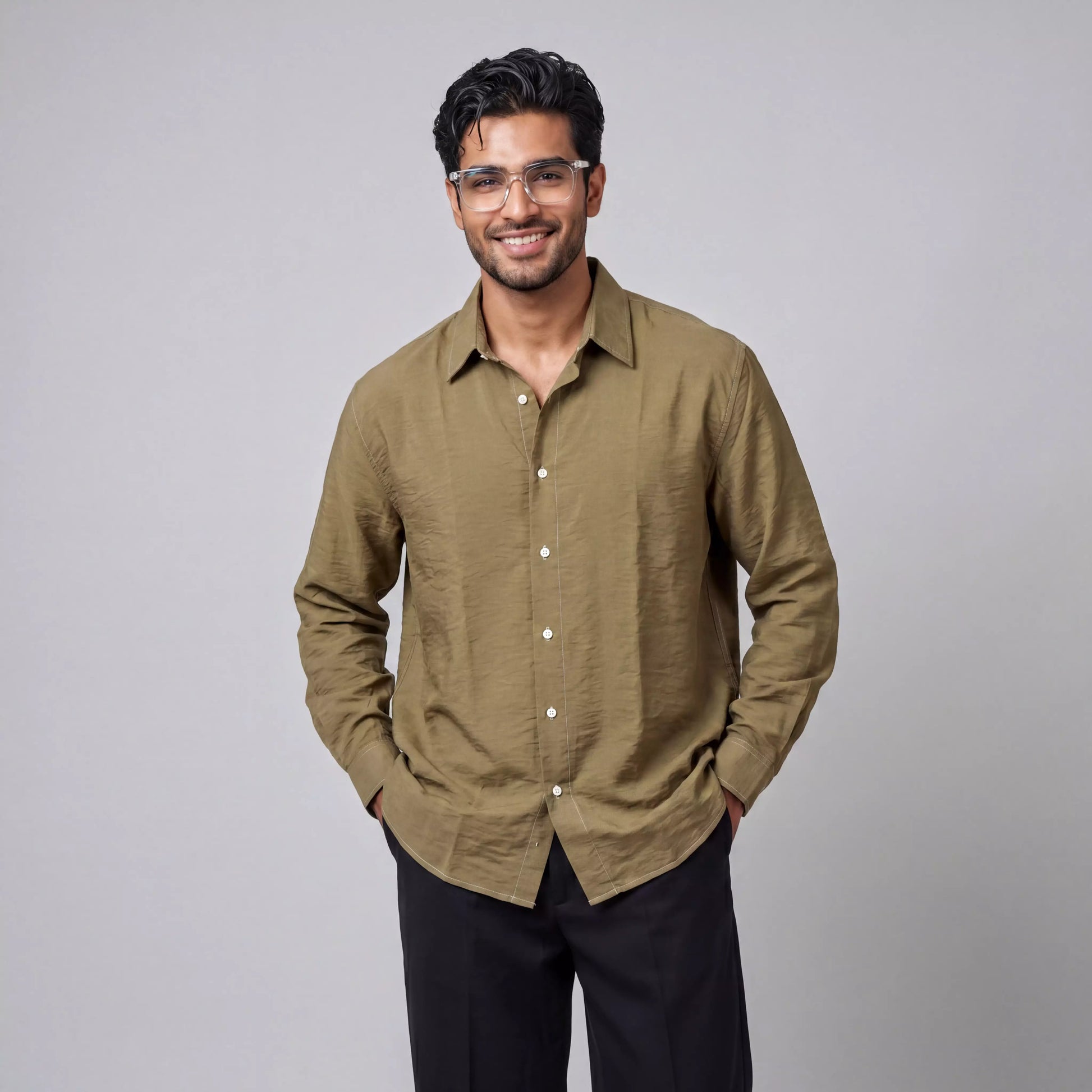 FORM SHIRT - BROWN SUGAR