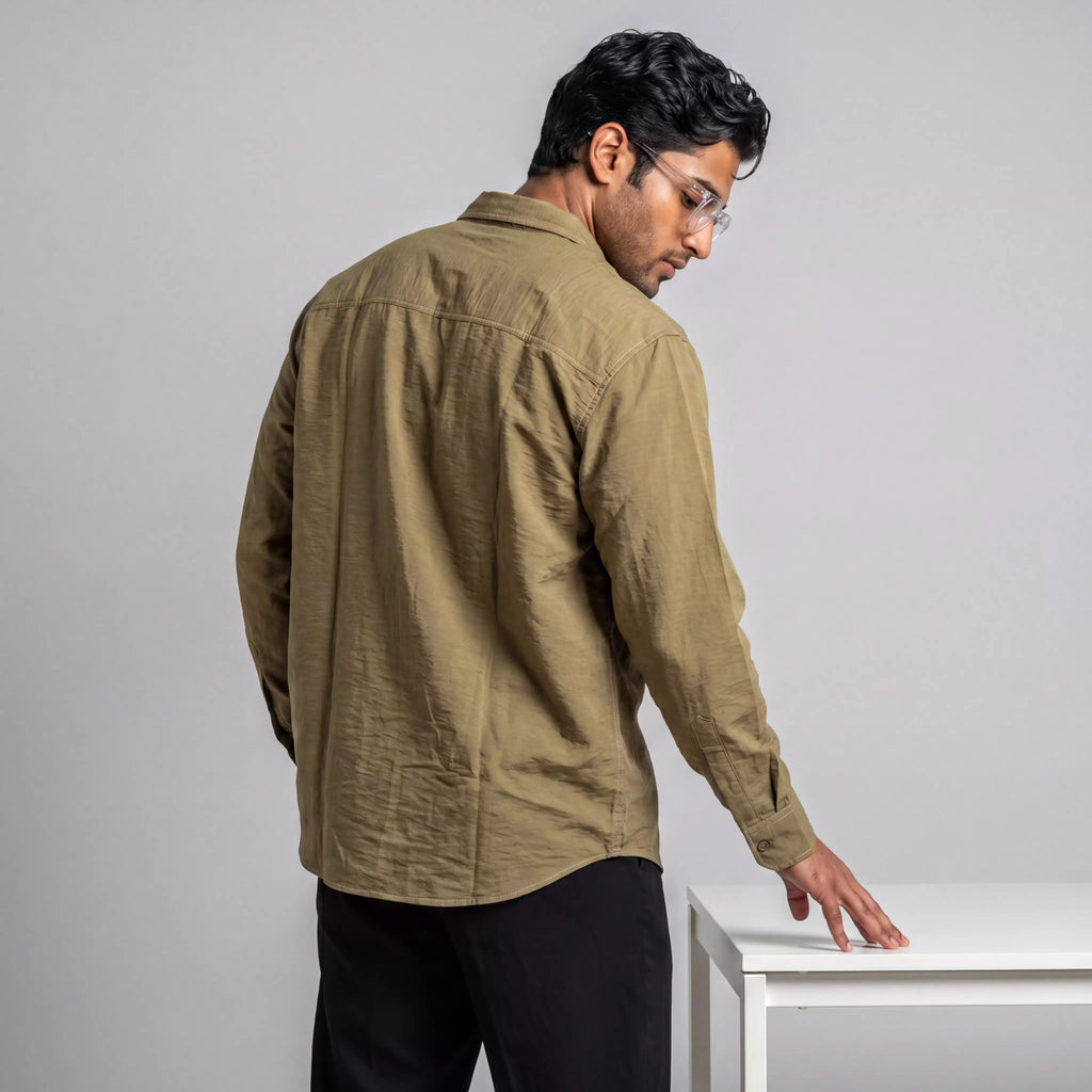 FORM SHIRT - BROWN SUGAR