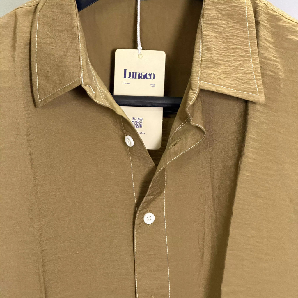 FORM SHIRT - BROWN SUGAR
